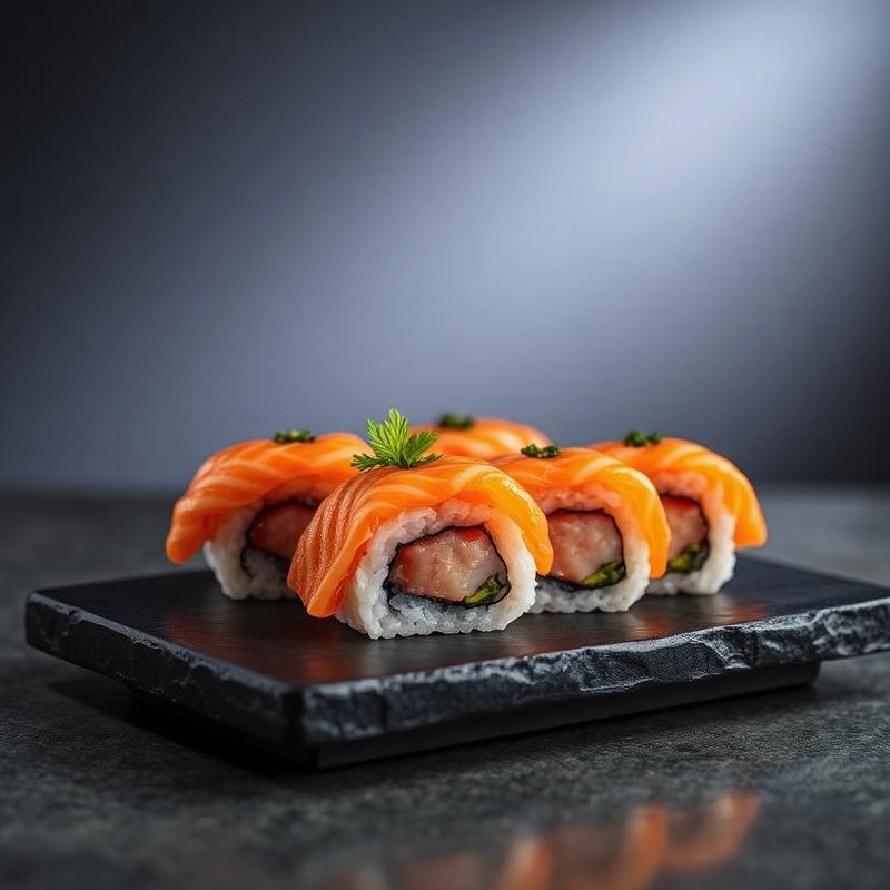 Salmon Nigiri Set from Sakura Sushi Bar — order online on FoodLemon