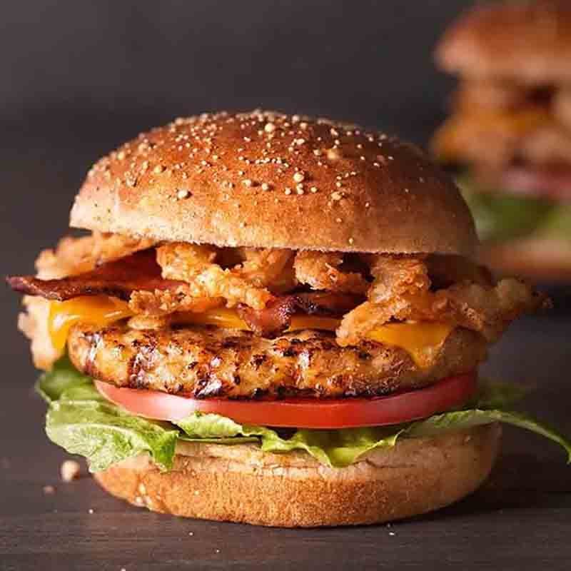 Chicken Cheese Burger from Manikdi Cafe & Burger — order online on FoodLemon